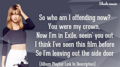 exile lyrics taylor swift